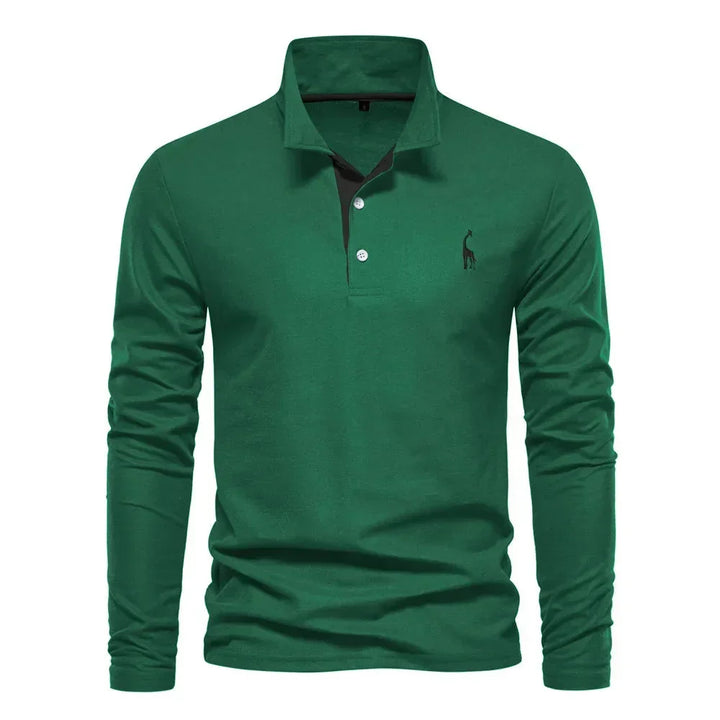 Long Sleeve Polo for Men - Bastian