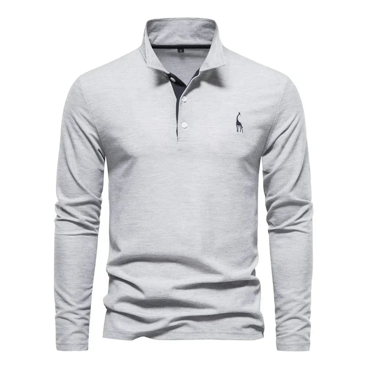 Long Sleeve Polo for Men - Bastian