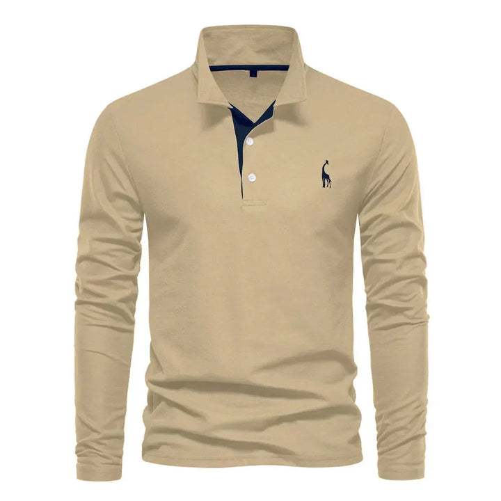 Long Sleeve Polo for Men - Bastian