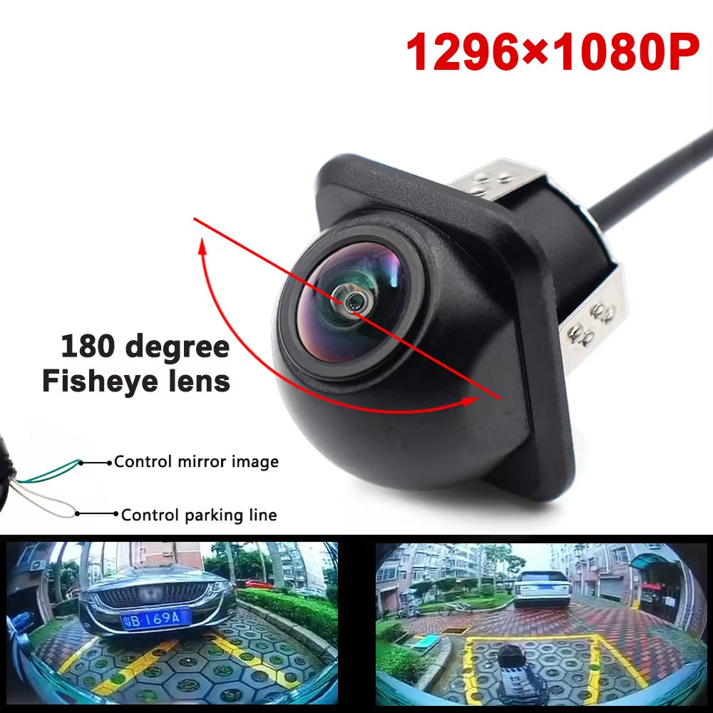 Ultra-Wide 180° Rear View Camera System with 4K CCD Technology and Smart Parking Assist