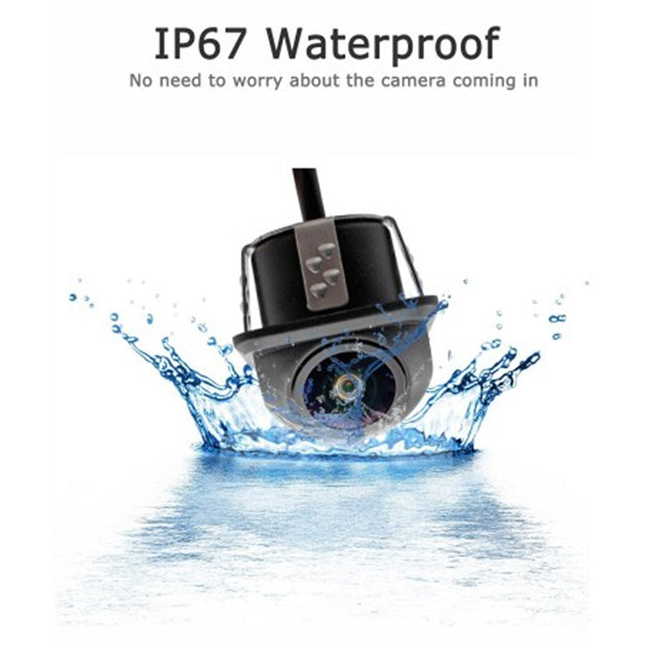 Ultra-Wide 180° Rear View Camera System with 4K CCD Technology and Smart Parking Assist