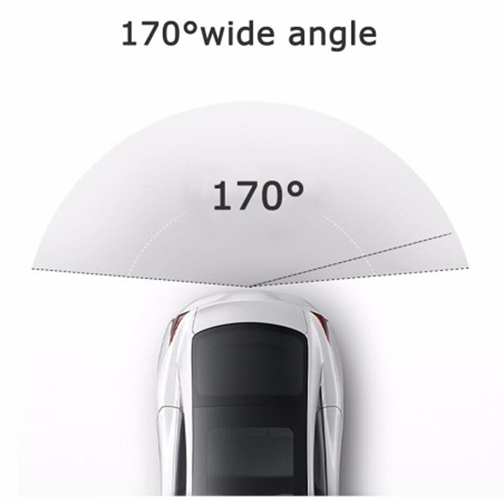 Ultra-Wide 180° Rear View Camera System with 4K CCD Technology and Smart Parking Assist