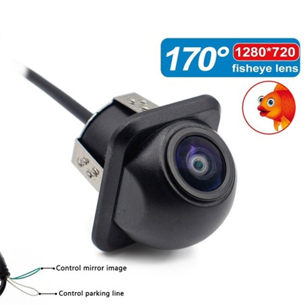 Ultra-Wide 180° Rear View Camera System with 4K CCD Technology and Smart Parking Assist
