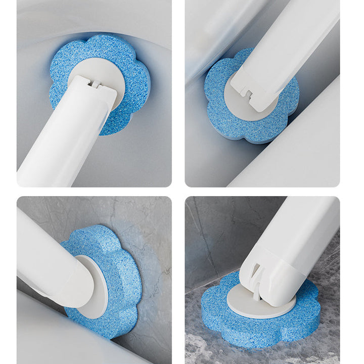 Disposable Toilet Cleaning Tool with Sponge Head