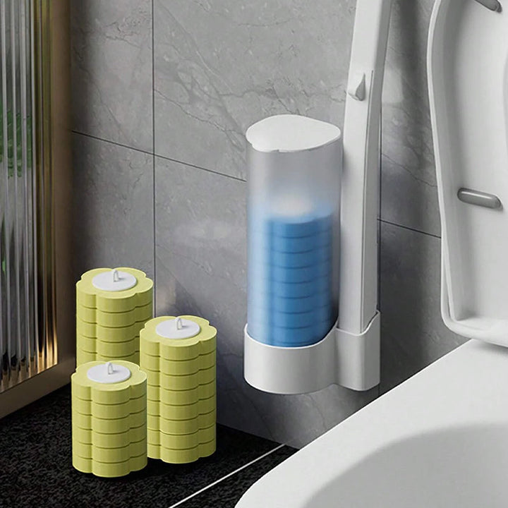 Disposable Toilet Cleaning Tool with Sponge Head