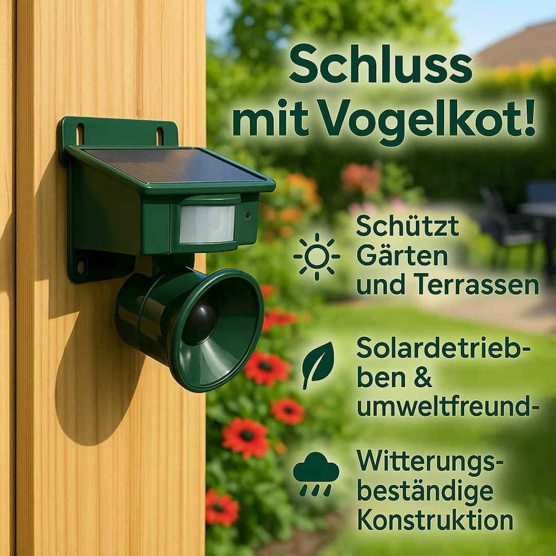 Scare Away Pigeons from Balcony & Garden | Bird Repellent Device | BirdBlock