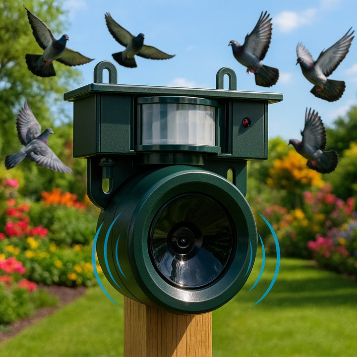 Scare Away Pigeons from Balcony & Garden | Bird Repellent Device | BirdBlock