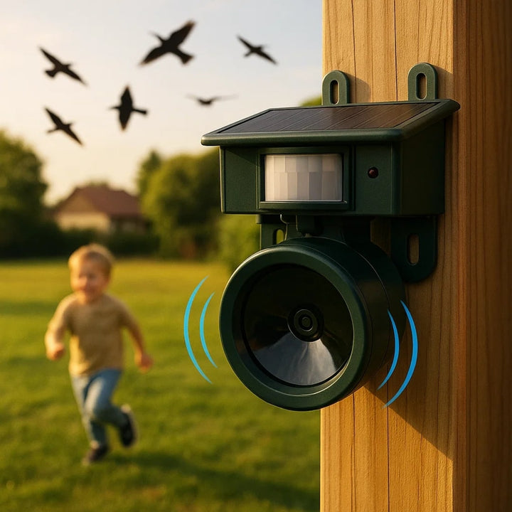 Scare Away Pigeons from Balcony & Garden | Bird Repellent Device | BirdBlock