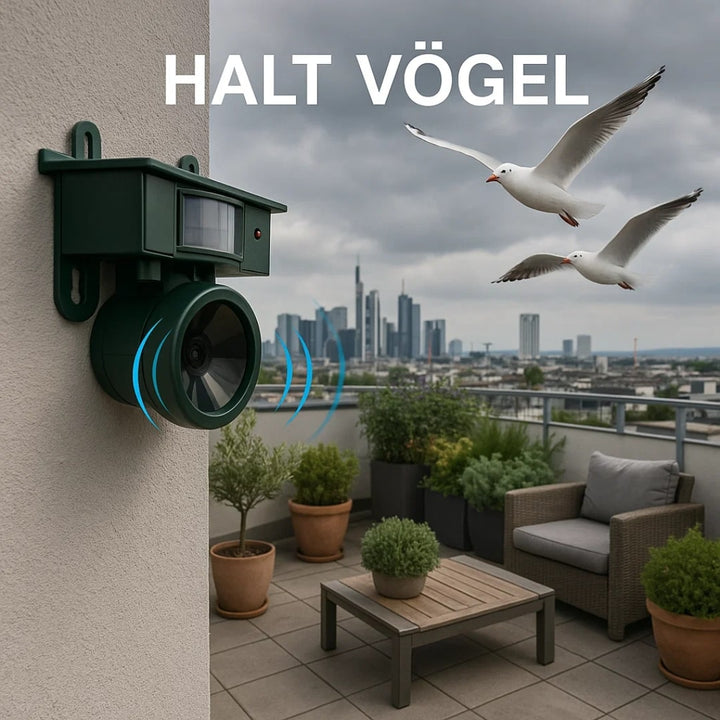 Scare Away Pigeons from Balcony & Garden | Bird Repellent Device | BirdBlock