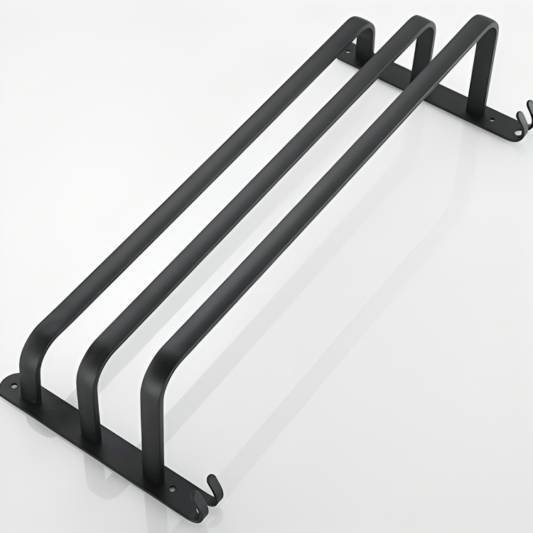 Bathroom Shelf - FlexRack Wall-Mounted Towel Rack