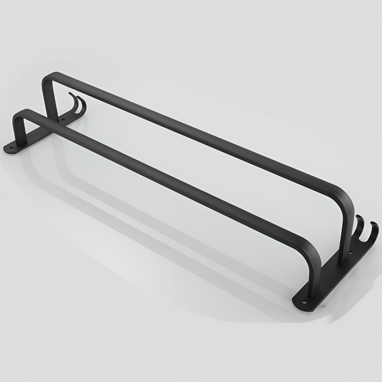Bathroom Shelf - FlexRack Wall-Mounted Towel Rack