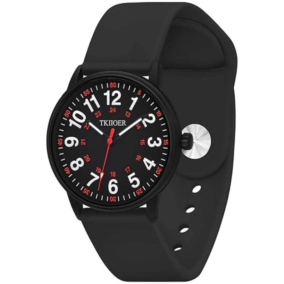Professional Waterproof Medical Watch with Luminous Dial