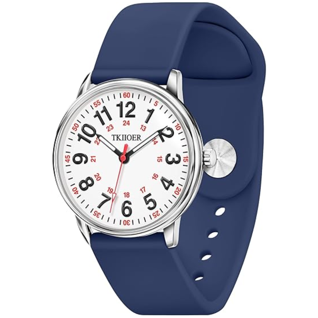 Professional Waterproof Medical Watch with Luminous Dial