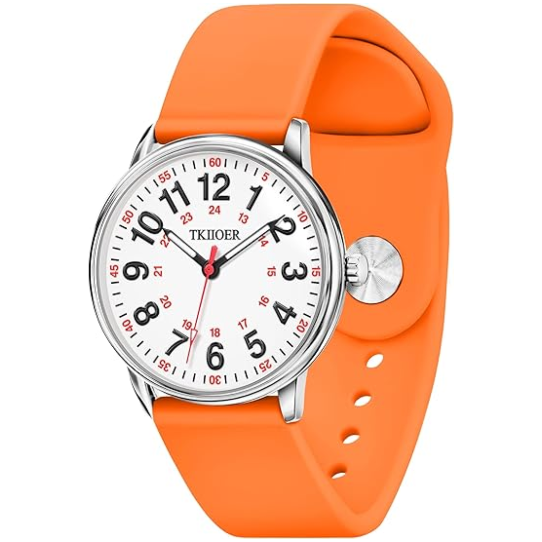 Professional Waterproof Medical Watch with Luminous Dial