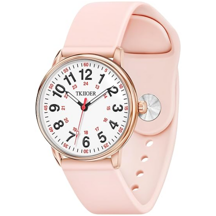 Professional Waterproof Medical Watch with Luminous Dial