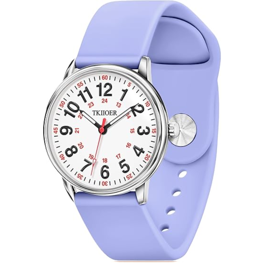 Professional Waterproof Medical Watch with Luminous Dial