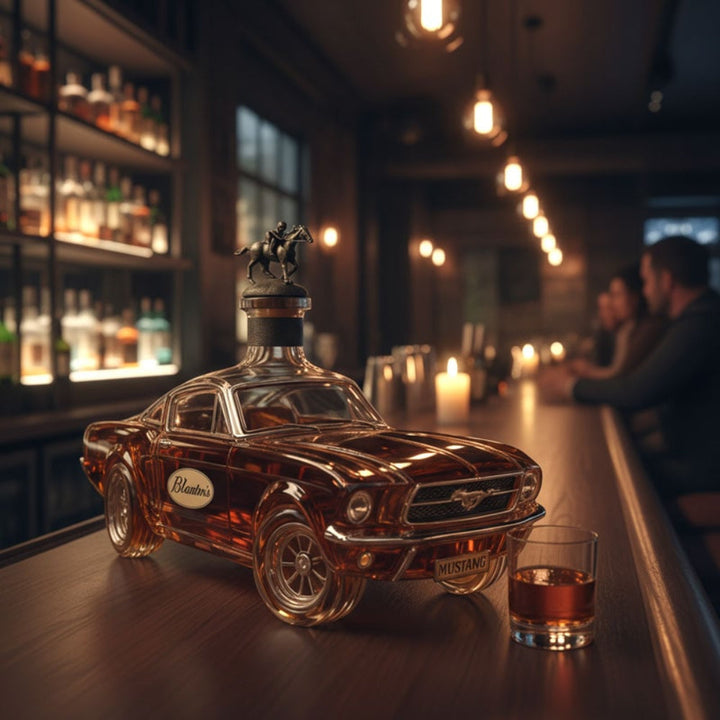 Classic Car-Shaped Spirits Decanter – Automotive Barware Gift