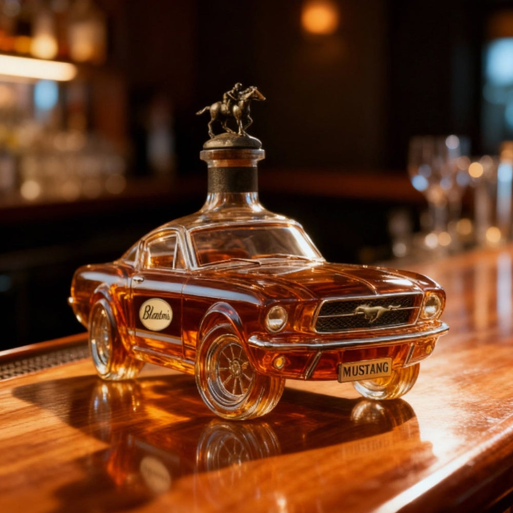 Classic Car-Shaped Spirits Decanter – Automotive Barware Gift