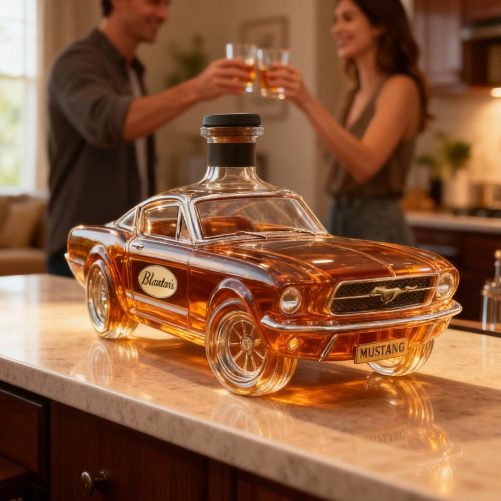 Classic Car-Shaped Spirits Decanter – Automotive Barware Gift