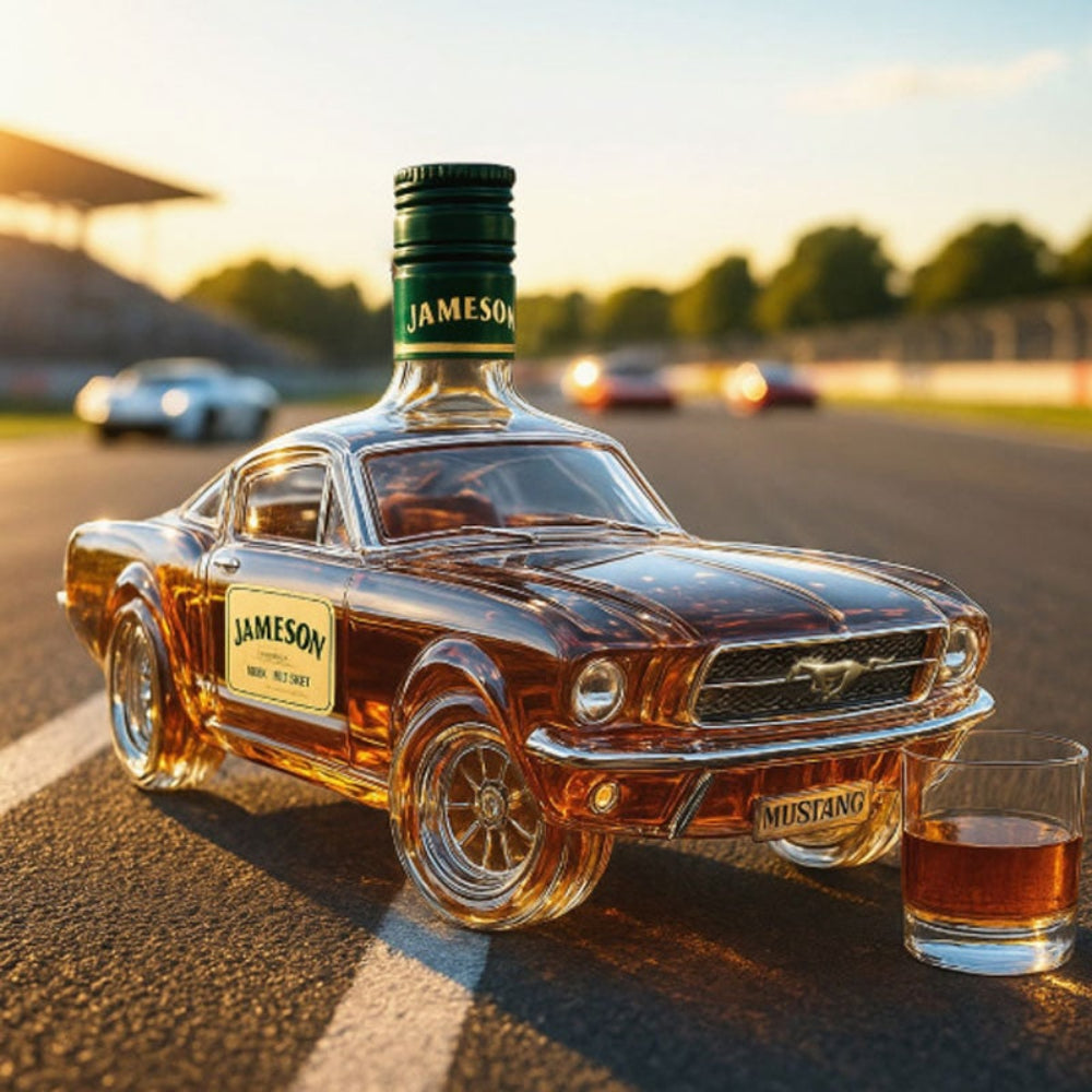 Classic Car-Shaped Spirits Decanter – Automotive Barware Gift