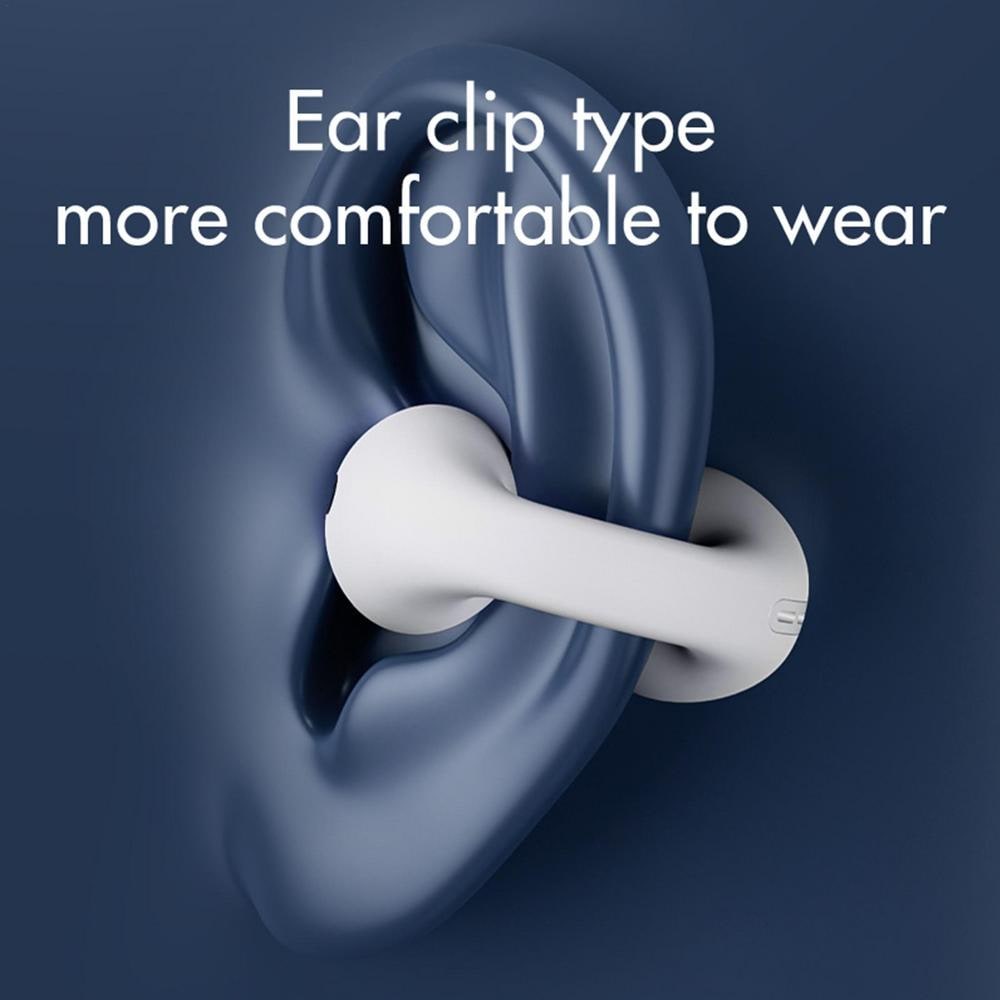 Wireless Open-Ear Bluetooth Earbuds Touch Control and Comfort