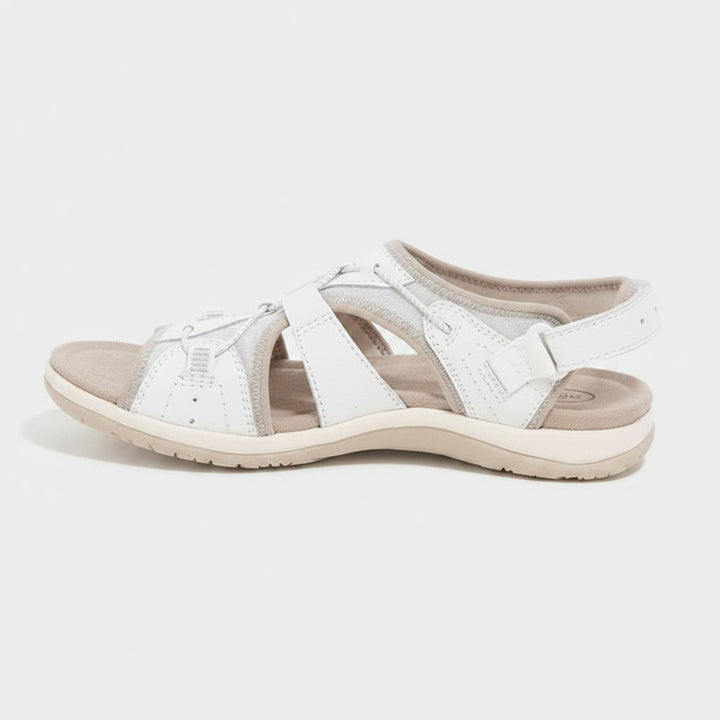 Women's Adjustable Strap Open-Toe Sandal - Breathable Comfort Footwear