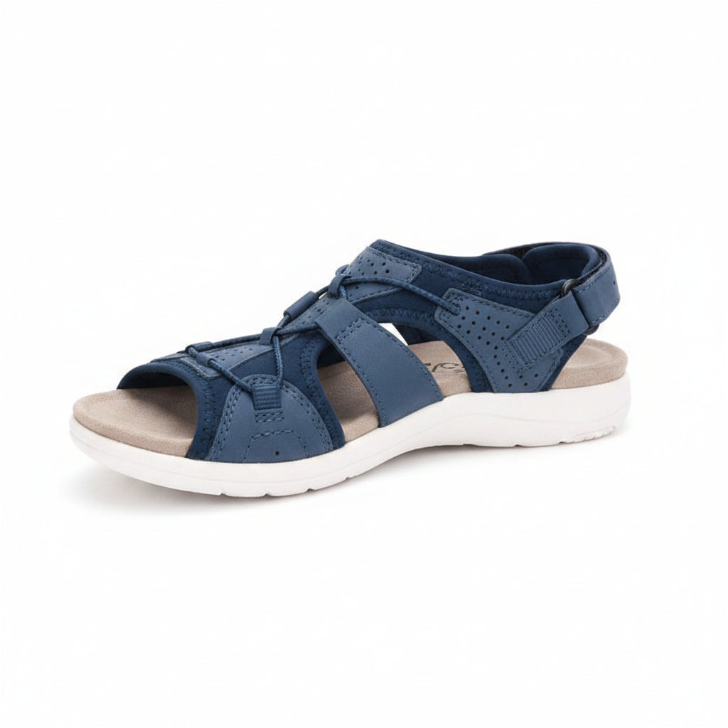 Women's Adjustable Strap Open-Toe Sandal - Breathable Comfort Footwear