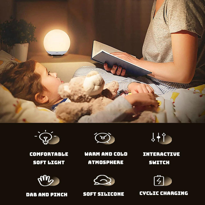Nursing Night Light | BPA-free Silicone | Eye-friendly