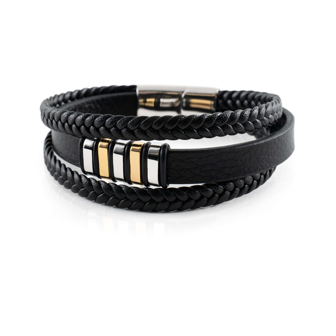 Leather Bracelet for Men - Timeless Elegance & Style