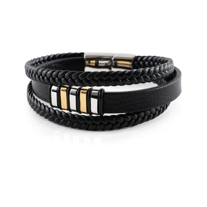 Leather Bracelet for Men - Timeless Elegance & Style