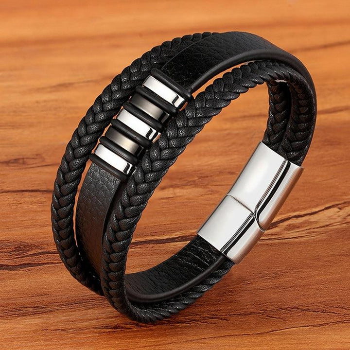 Leather Bracelet for Men - Timeless Elegance & Style