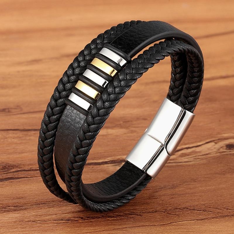 Leather Bracelet for Men - Timeless Elegance & Style
